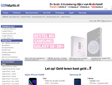 Tablet Screenshot of gsmstunts.nl